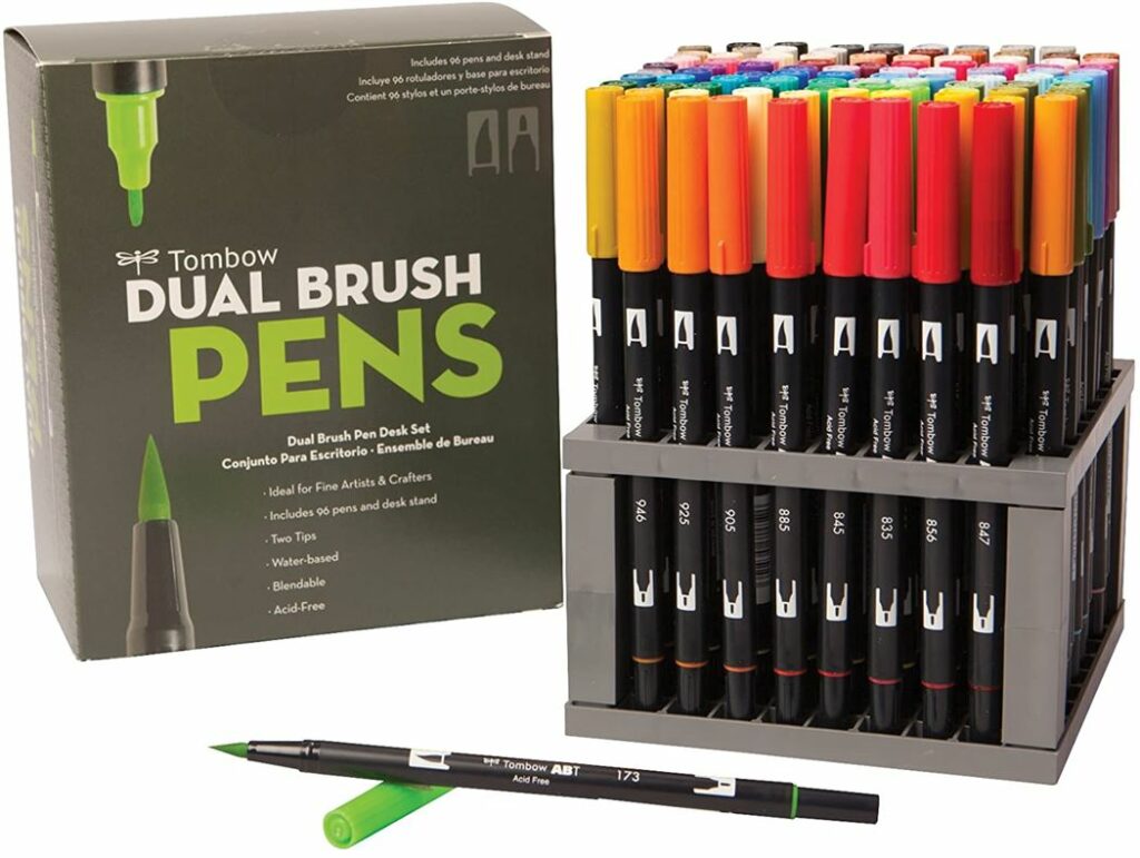 Tombow 56149 Dual Brush Pen Art Markers